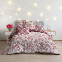 Постельное белье "Волшебная ночь" Пуансеттия Ранфорс (1,5-спальный)