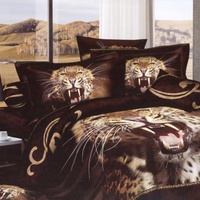 Постельное белье Famille RS-139, Королевский сатин, Евростандарт + 4 наволочки