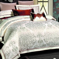 Постельное белье "Valtery" L-40 жаккард шелковый (Дуэт (Семейный)