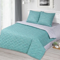 Постельное белье "АртПостель" Колорит бирюза Зима-Лето Бязь (2-спальный, европростыня)