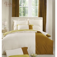 Постельное белье "Valtery" BS-05 бамбуковое однотонное (Дуэт (Семейный)