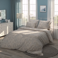 Постельное белье Самойловский текстиль Тиана, Бязь, евростандарт с наволочками 50/70