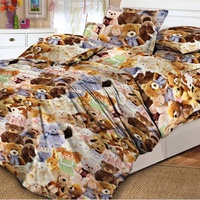 Постельное белье детское Valtery Игрушки, Поплин, 1.5-спальный