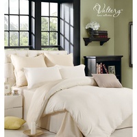 Постельное белье бамбуковое Valtery BS-01, Однотонное, Сатин, 1.5-спальный