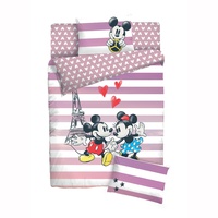 Постельное белье "Disney" Минни в Париже Поплин (Детский (1,5-спальный)