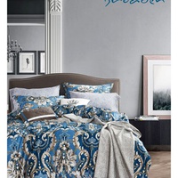 Постельное белье "Famille" SDS-68 шелковый сатин (2-спальный)