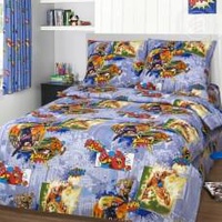 Постельное белье "АртПостель" Детский Супергерои Бязь (1,5-спальный)