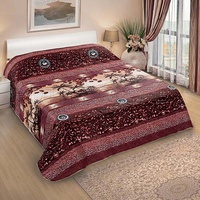 Одеяло-покрывало бязевое стеганное "АртПостель" Кофе (215*220см.)