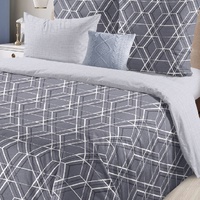 Постельное белье Valtery BR-52, Грей, Бязь, Евростандарт