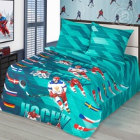 Постельное белье "АртПостель" Детский Хоккей Бязь (1,5-спальный)