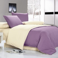 Постельное белье Valtery MO-18, Софткоттон однотонный, Семейный