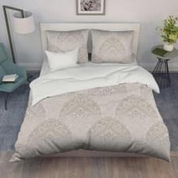 Постельное белье "Василиса" Ажурный шлейф Кружева Бязь (2-спальный)