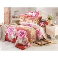 Постельное белье "Karteks" рисунок KB-273 Сатин (Дуэт (Семейный)