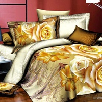 Постельное белье Valtery SF-17, Полисатин 3D, Семейный