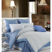 Постельное белье бамбуковое Valtery BS-06, Однотонное, Сатин, 1.5-спальный