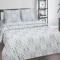 Постельное белье "АртПостель" Эшли Поплин (2-спальный, европростыня)