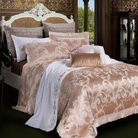 Постельное белье "Valtery" L-36 жаккард шелковый (Евро)