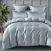 Постельное белье Famille TO-6, Тенсел однотонный, Семейный