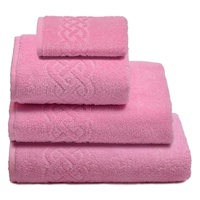Полотенце махровое "Cleanelly" Plait Розовый (70*130см.)