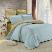 Постельное белье Valtery LS-13, Cатин однотонный, Семейный