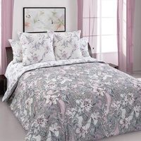 Постельное белье "Текс-Дизайн" Баллада о любви Перкаль (2-спальный, европростыня)