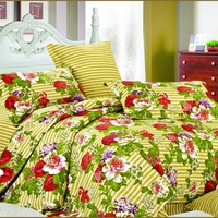 Постельное белье Valtery C-203, Сатин печатный, Семейный