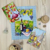 Комплект кухонных полотенец "АртПостель" Провинция (45*60-3шт.)