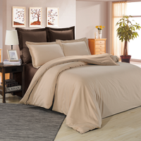 Постельное белье Valtery LS-42/1, Cатин однотонный, 2-спальный