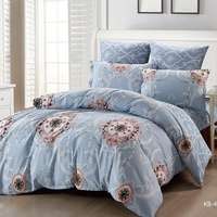 Постельное белье "Karteks" KB-439 Сатин печатный (Дуэт (Семейный)