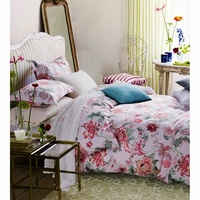 Постельное белье "Famille" SDS-66 шелковый сатин (Дуэт (Семейный)