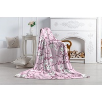 Плед флисовый "Протекс" Павлинка Кошка Мари (150*100см.)