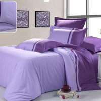 Постельное белье Valtery OD-25, Сатин однотонный, Семейный