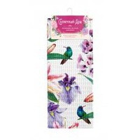 Полотенце вафельное "НордТекс" Солнечный дом Ирисы (40*70-1шт.)