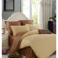 Постельное белье "Valtery" BS-02 бамбуковое однотонное (Евро)