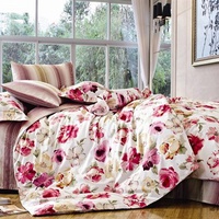 Постельное белье Valtery C-135, Сатин печатный, Семейный