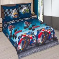 Постельное белье "АртПостель" Детский Скорость Поплин (1,5-спальный)