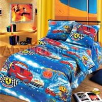Постельное белье "АртПостель" Детский Ралли Бязь (1,5-спальный)