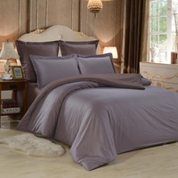 Постельное белье Valtery LS-26, Cатин однотонный, Евростандарт