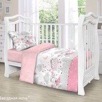 Постельное белье детское Valtery Звездная ночь, Поплин, 1-спальный