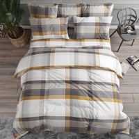 Постельное белье Valtery BR-75, Клетка, Бязь, Семейный