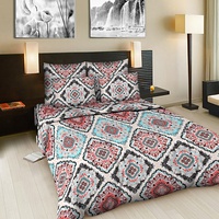 Постельное белье Valtery BR-5, Ришелье-1, Бязь, 1.5-спальный