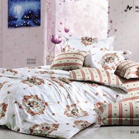 Постельное белье "Valtery" CL-115 сатин печатный (Дуэт (Семейный)