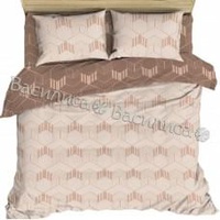 Постельное белье "Василиса" Квадро Бязь (2-спальный)