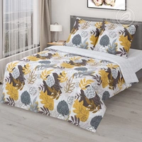 Постельное белье АртПостель Артишок Бязь, 2-спальное с европростыней