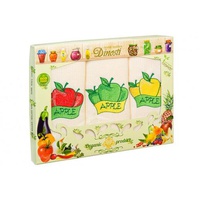 Набор вафельных полотенец "Дино-текс" Яблоки (50*60-3шт.)