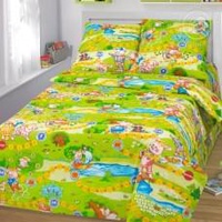 Постельное белье "АртПостель" Детский Лужок Бязь (Детский (Ясли))