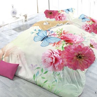 Постельное белье Valtery SF-37, Полисатин 3D, 1.5-спальный