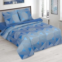 Постельное белье АртПостель Кристалл Поплин, 2-спальное с европростыней