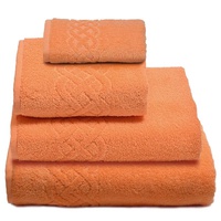 Полотенце махровое "Cleanelly" Plait Персиковый (100*150см.)