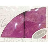 Комплект махровых полотенец "Cleanelly" Poseidon цвет сиреневый (50*90-1шт., 70*130-1шт.)